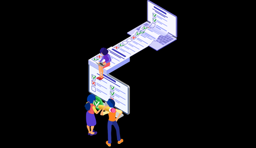 Graphic depicting key components of the BUS 225 curriculum, including critical thinking, data-driven decision-making, cognitive processes, bias recognition, problem-solving strategies, data analysis, and visualization.